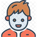 Boy Youngster Stripling Icon