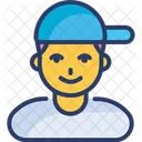 Boy Player Avatar Icon