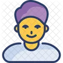 Boy Child Teenager Icon