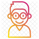 Kid Glasses Avatar Icon