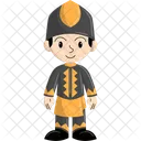 Aceh Character Costume Icon