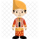 Character Costume Traditional Icon