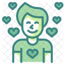 Boy In Love Icon
