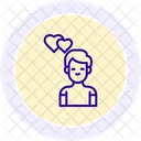 Boy In Love Icon