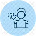 Boy In Love Icon