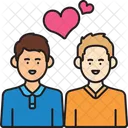 Men Couple In Love アイコン