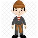 Character Traditional Outfit Icon