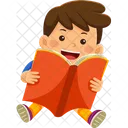 Education Book Boy Icon