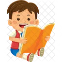 Education Book Boy Icon