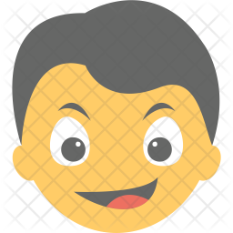 Boy Laughing Icon