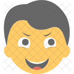 Boy Laughing Icon