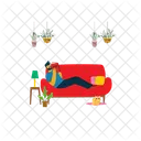 Sofa Interior Chair Icon