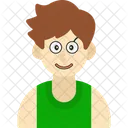 Boy Nerd Nerd Emoji Icon