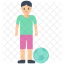 Boy Playing  Icon