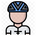 Boy Racer Man Cycle Icon