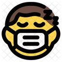 Boy Sleeping Emoji With Face Mask Emoji Icon