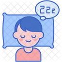 Boy Sleeping  Icon
