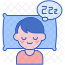 Boy Sleeping  Icon