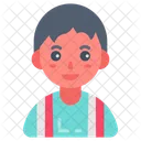 Boy Student Kindergarten Boy Classmate Icon