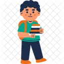 Boy Student  Icon