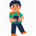 Boy Student  Icon