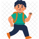 Boy Student  Icon
