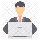 Boy Study Online  Icon
