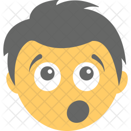 Boy Surprised Icon