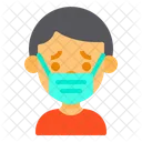 Boy Sad Child Icon
