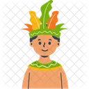 Boy Traditional Culture Icon