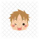 Boy Emoji Stick Out Tongue Icon