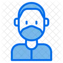 Man Male Medical Masks Icon
