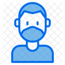 Man Male Medical Masks Icon