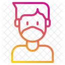 Man Male Medical Masks Icon