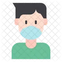 Man Male Medical Masks Icon