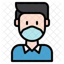Man Male Medical Masks Icon