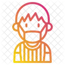 Boy With Mask Kid Young Icon