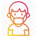 Boy With Mask Kid Young Icon