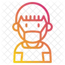 Boy With Mask Kid Young Icon