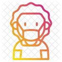 Boy With Mask Kid Young Icon