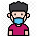 Boy With Mask Kid Young Icon