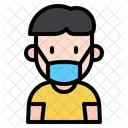 Boy With Mask Kid Young Icon