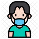 Boy With Mask Kid Young Icon