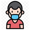 Boy With Mask Kid Young Icon