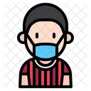 Boy With Mask Kid Young Icon