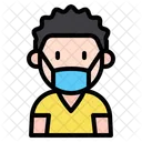 Boy With Mask Kid Young Icon