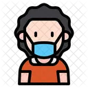 Boy With Mask Kid Young Icon