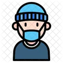 Boy With Mask Kid Young Icon