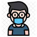 Boy With Mask Kid Young Icon