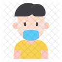 Boy With Mask Kid Young Icon